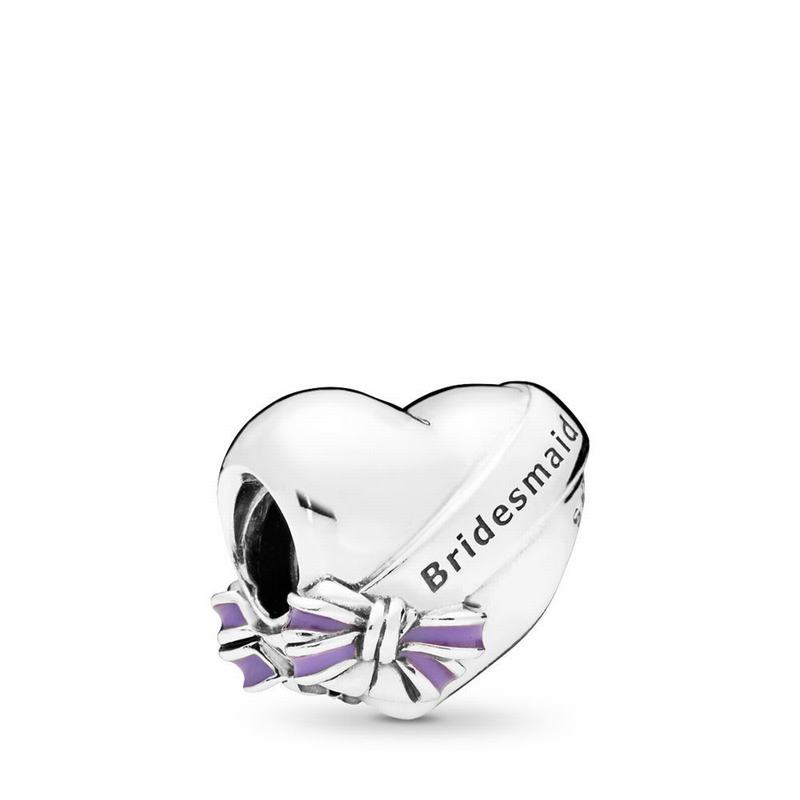 Pandora Australia Best Bridesmaids Charm - Sterling Silver | EFWKVI324